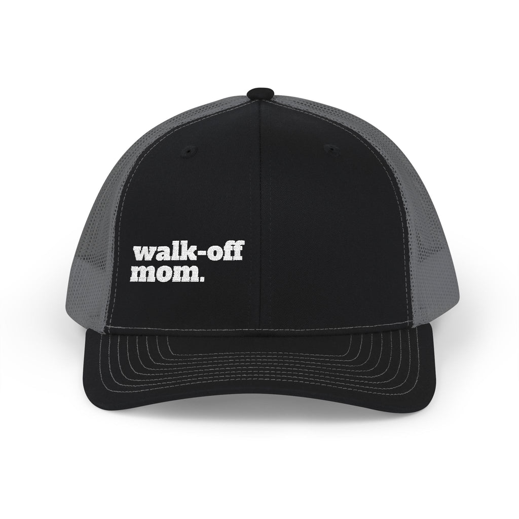 Walk-Off Mom Embroidered Trucker Hat