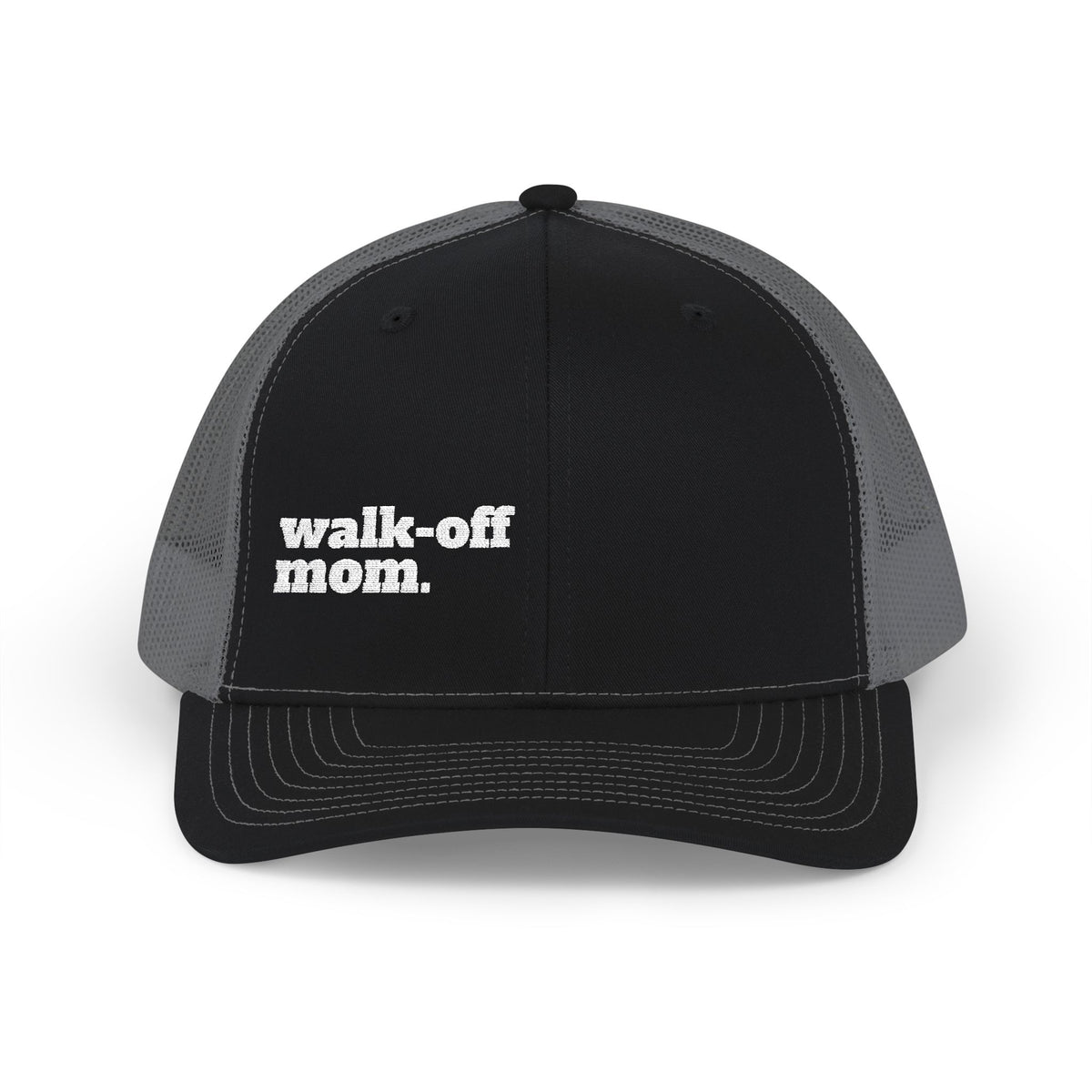 Walk-Off Mom Embroidered Trucker Hat