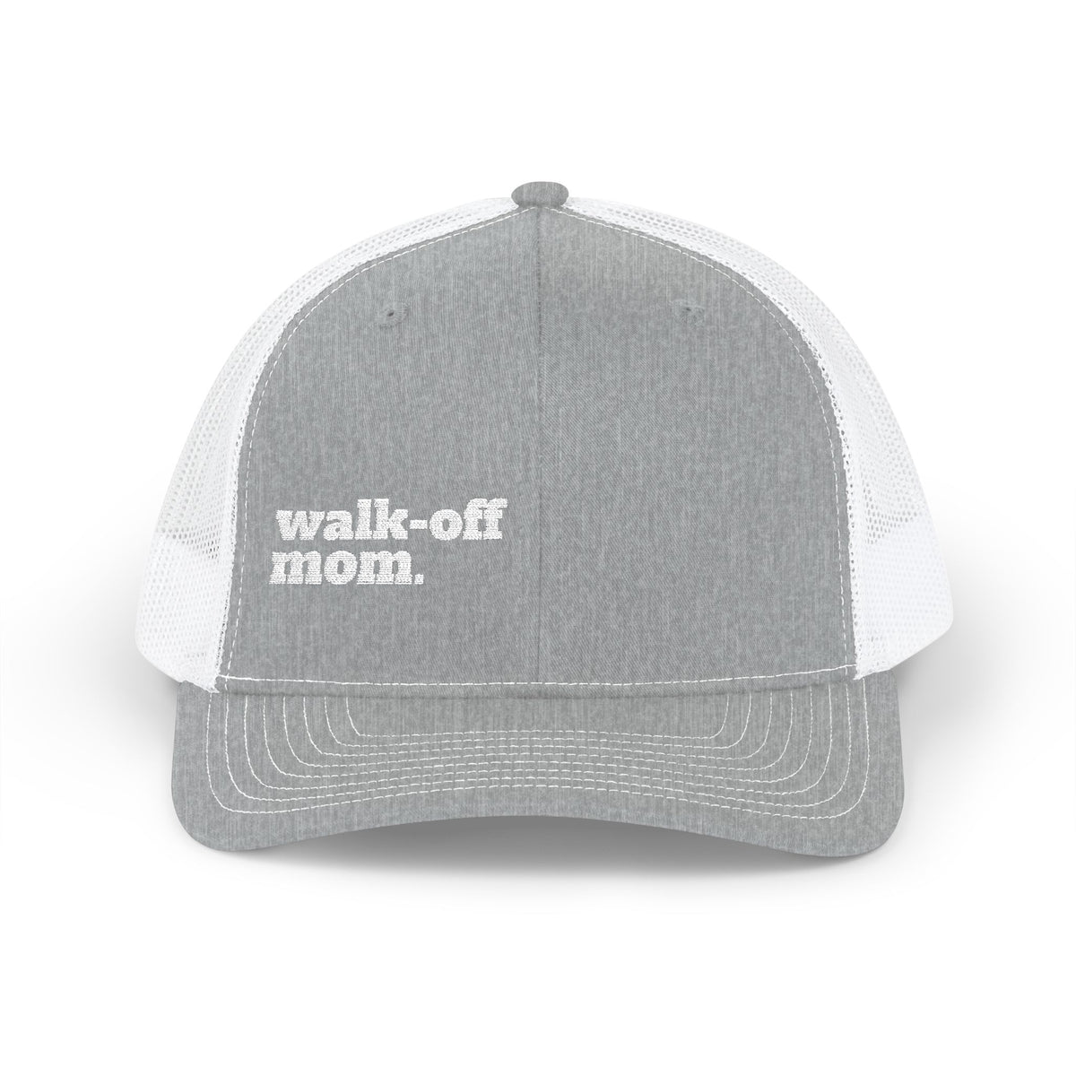 Walk-Off Mom Embroidered Trucker Hat