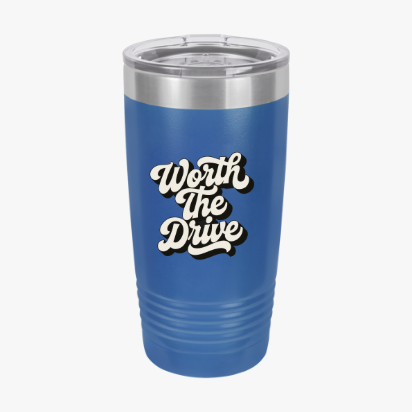 Worth The Drive 20oz Insulated Tumbler