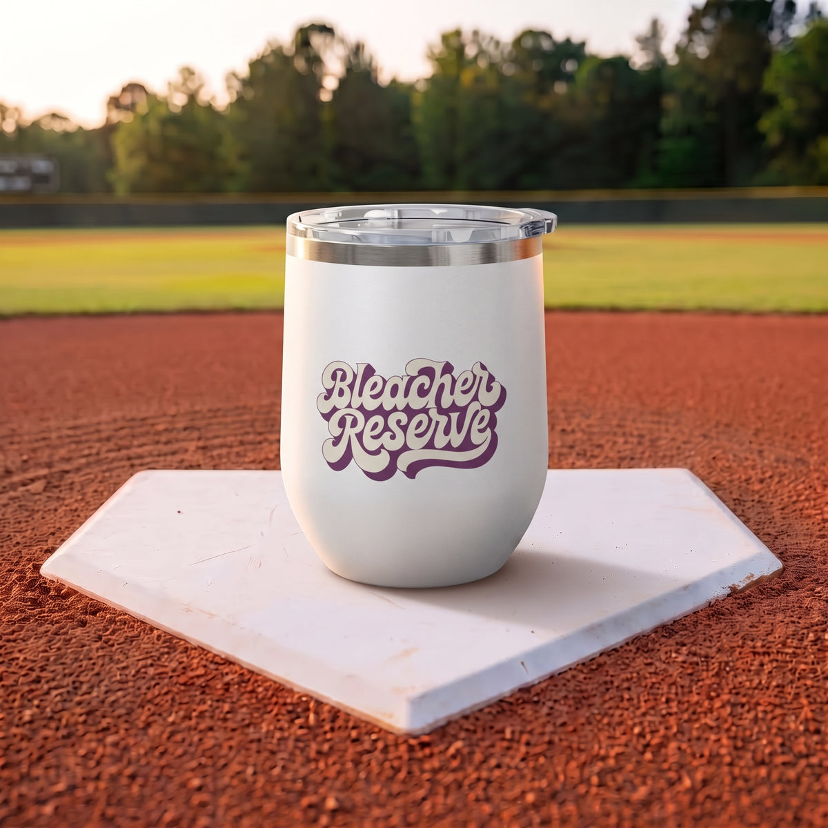 Bleacher Reserve 12oz Stemless Tumbler