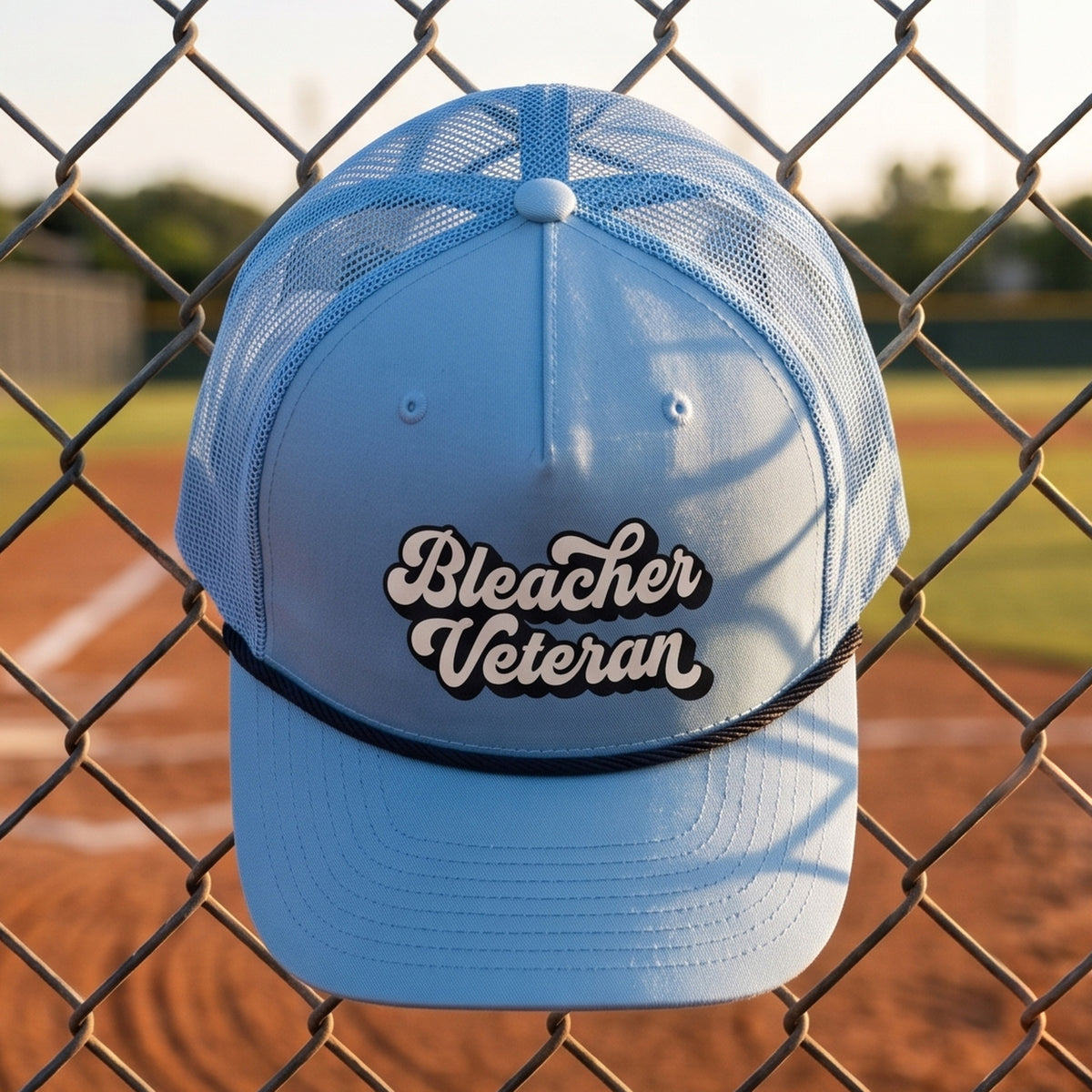 Bleacher Veteran Rope Trucker Hat