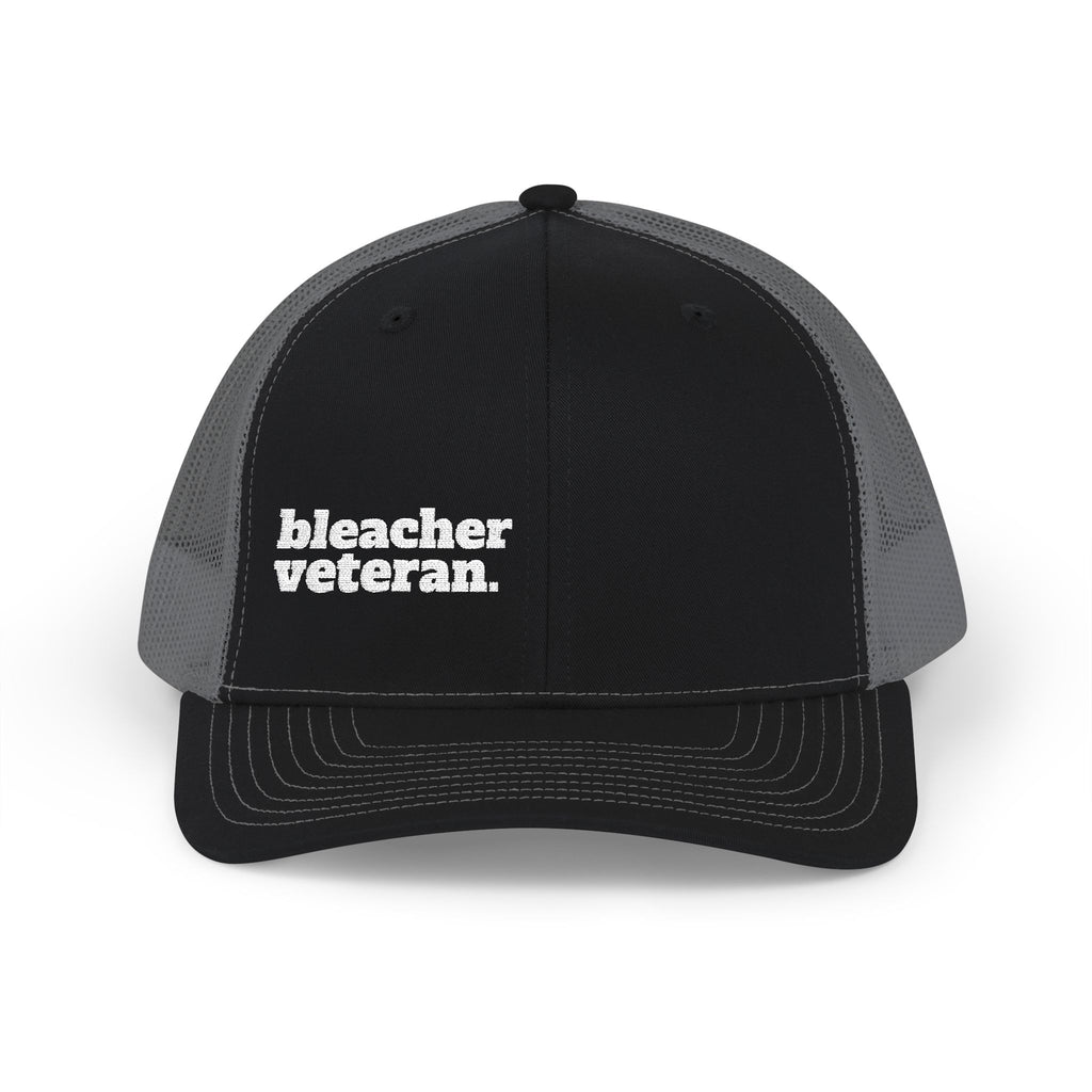 Bleacher Veteran Embroidered Trucker Hat