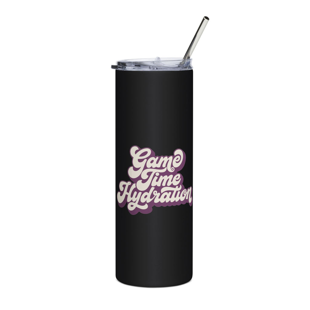Game-Time Hydration  -- 20 oz insulated travel tumbler