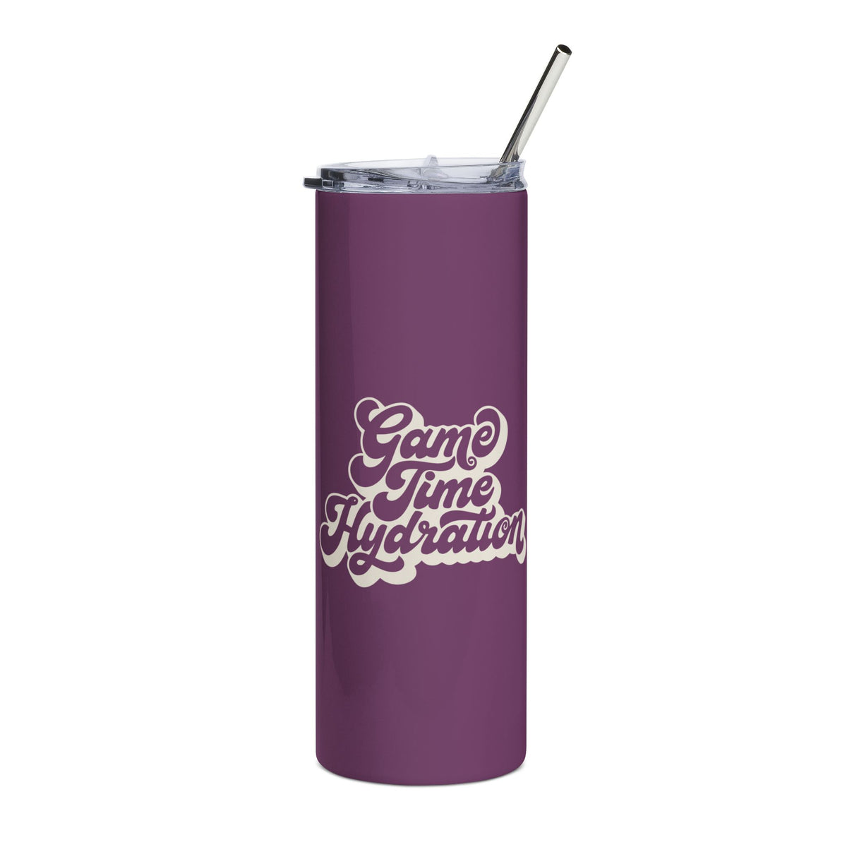 Game-Time Hydration  -- 20 oz insulated travel tumbler