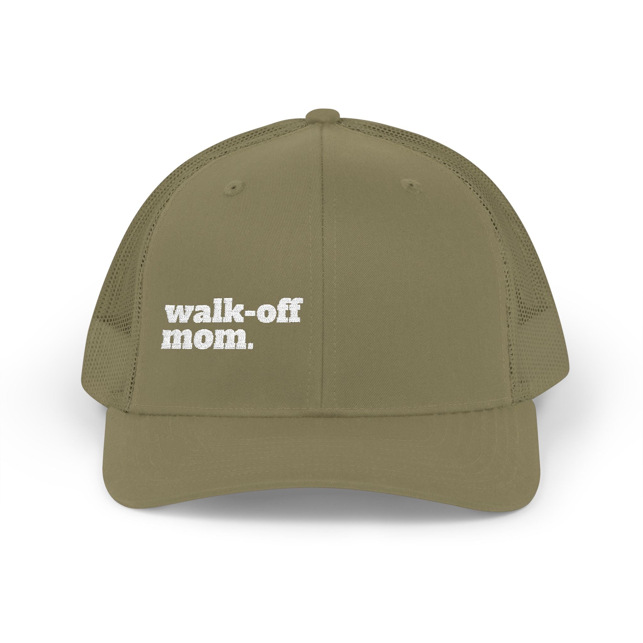 Walk-Off Mom Embroidered Trucker Hat